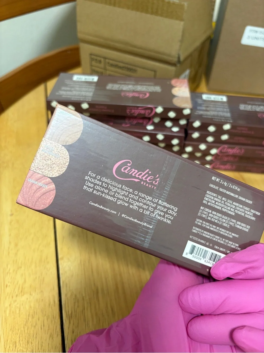 Candie's Beauty~Parlor S'Mores Contour Palette 12 Pieces!!Sealed, New, WHOLESALE